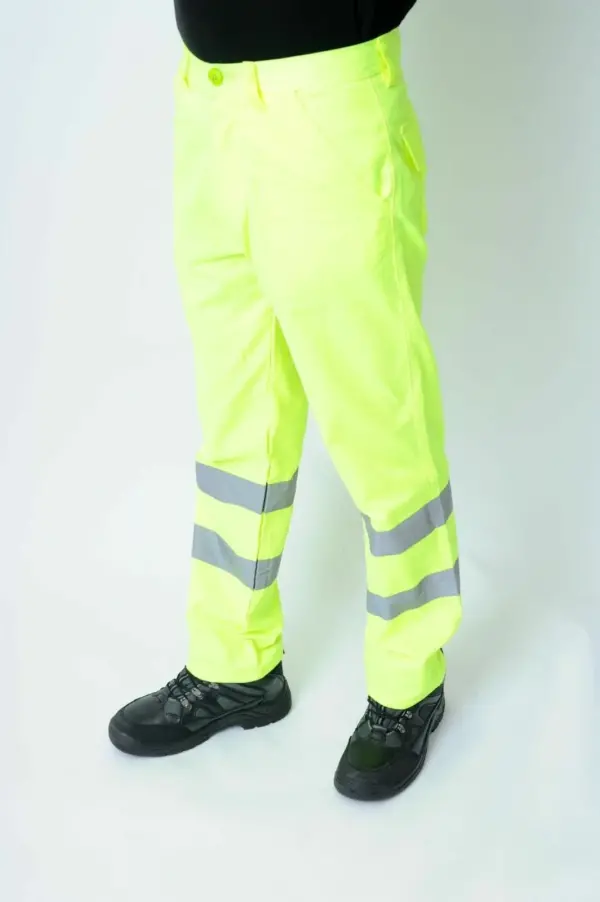 PPE Hi Viz Class 3 Yellow Trouser